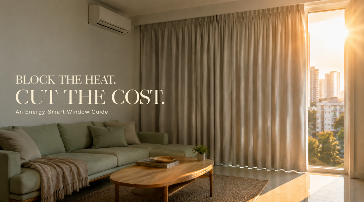 curtains save electricity Singapore