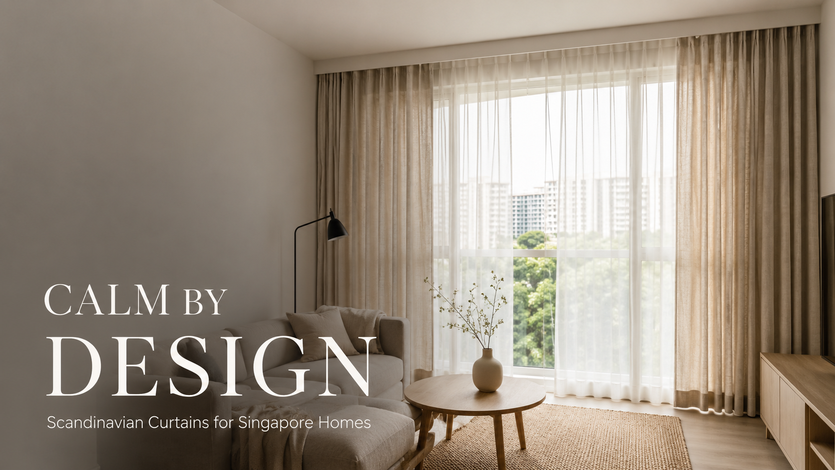 Scandinavian curtains Singapore