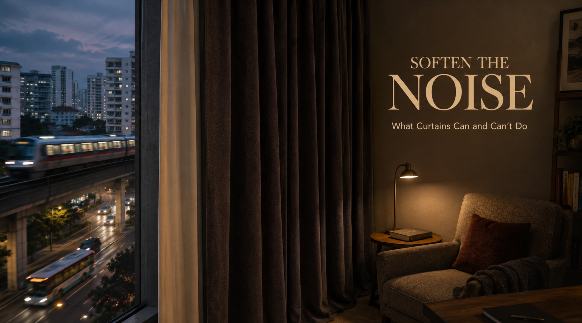 noise reduction curtains Singapore